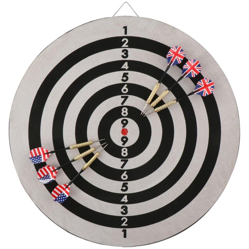 DART DELUXE 45CM AND 6 DARTS Sport/Sporty Towarzyskie/Dart Your Sports Performance