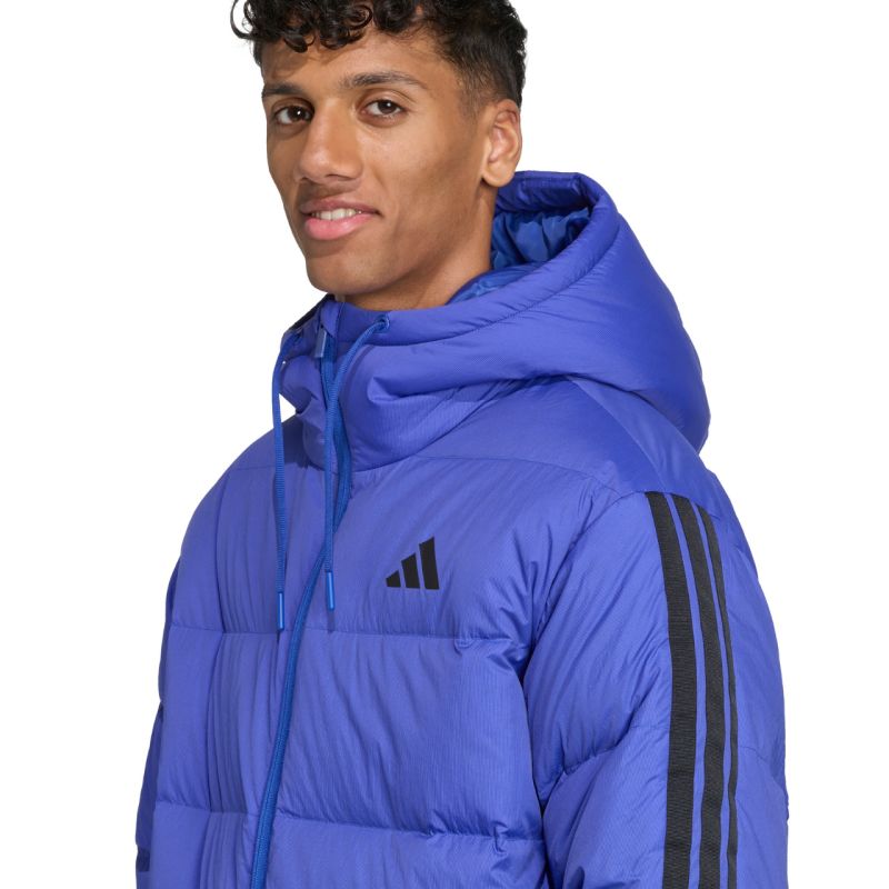 Men's jacket adidas Ess 3S PD HD J cobalt JW9099 In preparation Adidas