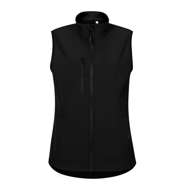 Women's Trail Softshell Vest (Black) Malfini