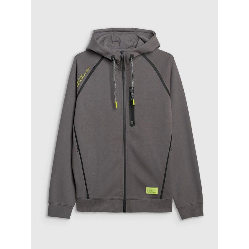 Men's zip-up hooded sweatshirt 4F 4FRAW25TSWSM2456-23S *Kategoria tymczasowa Your Sports Performance