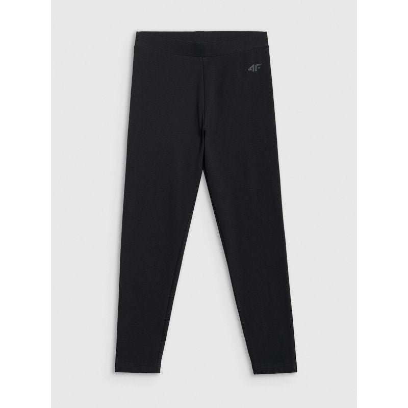 Girls' knitted leggings 4F 4FJRMM00TTIGF316-20S