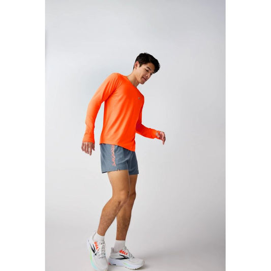 Men's Journey 5″ Short Running Shorts Orange Import z Brooks/Brooks/Spodenki Your Sports Performance