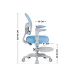 Junior 5.0 Blue Swivel Chair Fotele/Fotele biurowe Your Sports Performance