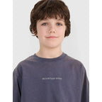 Boy's oversize printed T-shirt 4F 4FJWSS25TTSHM1879-22S 4f