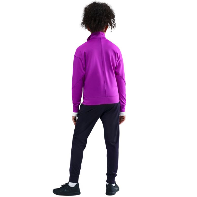 Nike FC Barcelona Strike Kids Tracksuit Purple and Black HJ8027 552