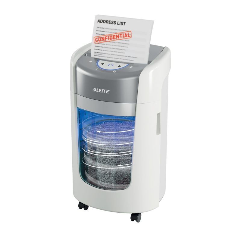 Leitz IQ OptiMax Home Office 225 shredder, 15l, P5, 6 sheets, Automatic Start/Stop, Reverse function, Rotating bin - 33% more shred capacity Urządzenia biurowe/Niszczarki Your Sports Performance