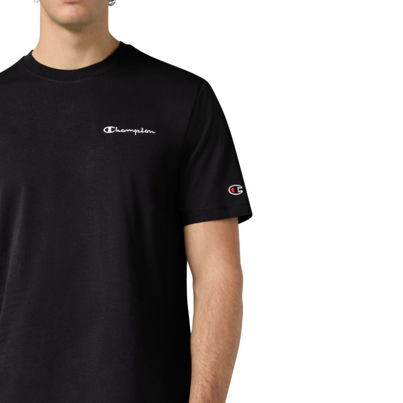 Men's Champion SS Tee Black 221798 KK001 In preparation Your Sports Performance