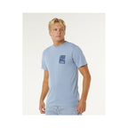 Men's RIP CURL Keep On Trucking Ss Tee Blue