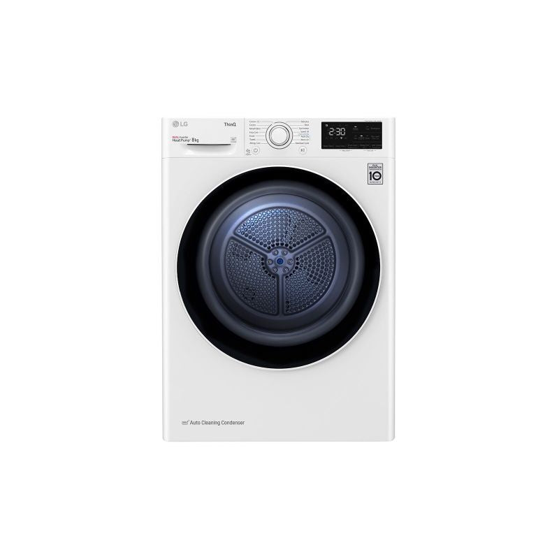 LG RH80V3AV6N Freestanding Front Loading Tumble Dryer 8kg A++ White AGD - Produkty/Pralki wolnostojące Your Sports Performance