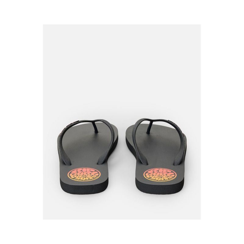 RIP CURL Icons Of Surf Bloom Open Toe Men's Flip-Flops Black