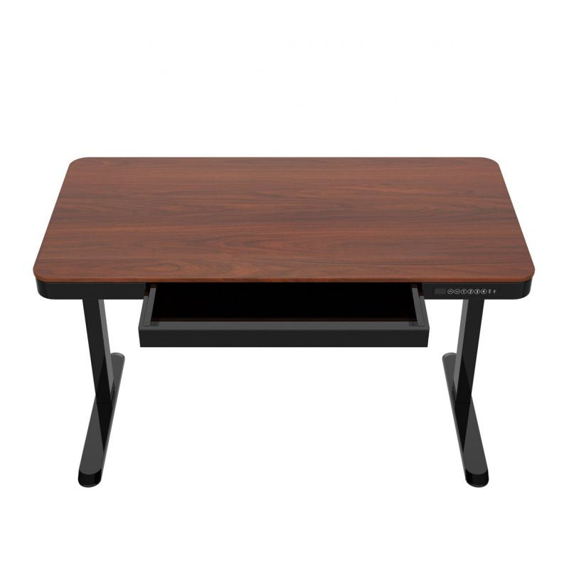 Urevo U1 Smart Walkingpad Treadmill + TUCKANO Electrically Adjustable Desk Black/Walnut In preparation Your Sports Performance
