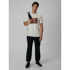 Men's regular printed T-shirt 4F 4FRSS26TTSHM4238-11S