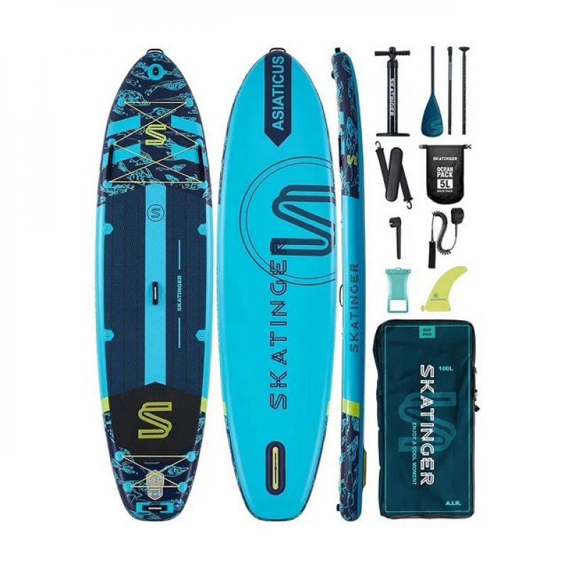 SUP board SKATINGER Asiaticus 350x89x15 cm Yoga Import z Action/Nad wodę/Deski Your Sports Performance