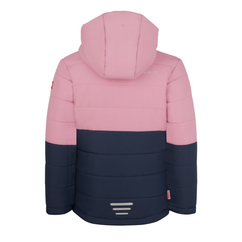 Trollkids Kids Hemsedal Snow Jacket XT ski winter jacket pink/navy blue (513-232) Clothing Your Sports Performance