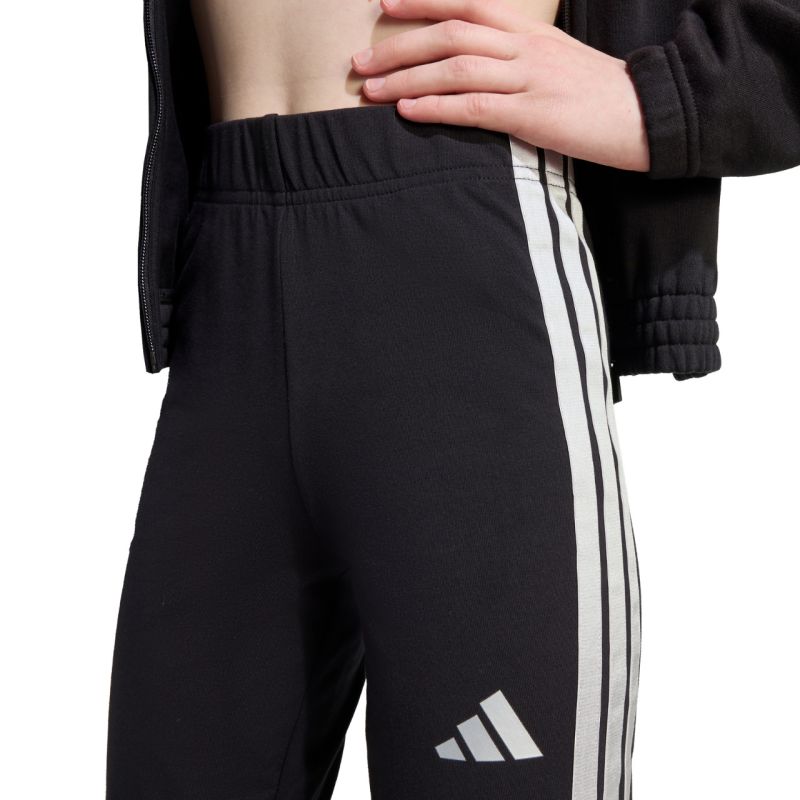 adidas Junior Girls Glam Tracksuit Black JL7474 In preparation Adidas
