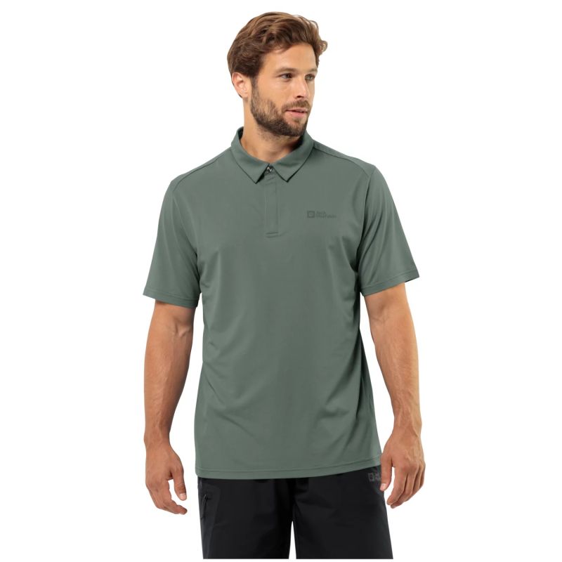 Jack Wolfskin Delfami Polo Shirt M 1809801-4311 Clothing/Lifestyle/T-shirts/Jack Wolfskin Your Sports Performance
