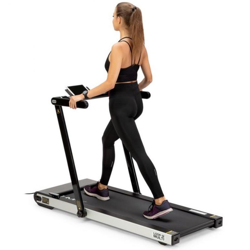 HMS LOOP12 MULTI Electric Treadmill with Desk 1-12 km/h, Black In preparation Your Sports Performance