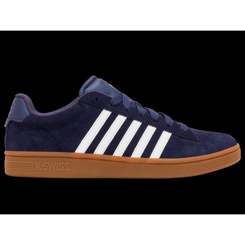 K-swiss sneakers COURT TIEBRK II SDE NAVAL ACADEMY/BRIGHT WHITE/GUM-M (09492-465-M) K- Swiss