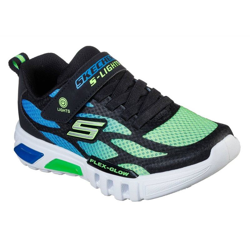 Skechers S Lights shoes: Flex-Glow-Dezlo JR 400016L-BBLM Footwear/Lifestyle/Skechers Skechers