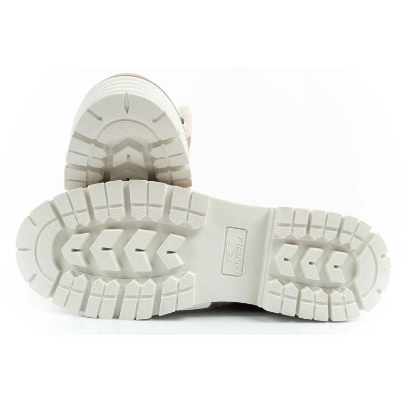 O'neill winter boots women's hiking boots ankle boots insulated fashionable beige white ONeill