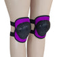 Protectors set Nils Extreme PURPLE size S H110 Accessories/Protectors and knee pads Your Sports Performance