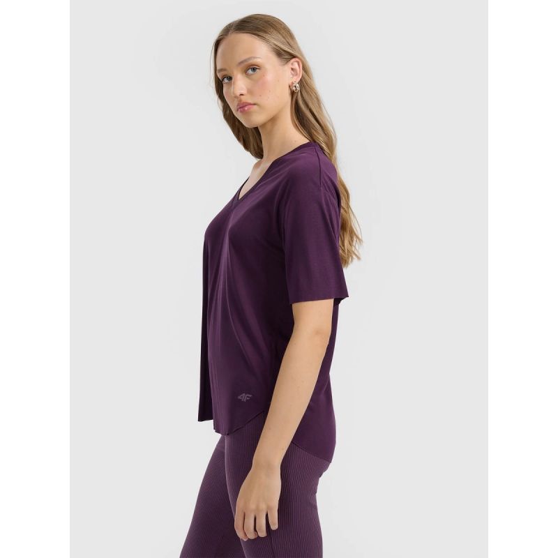 Women's oversize T-shirt with modal 4F 4FRAW25TTSHF3283-50S 4f