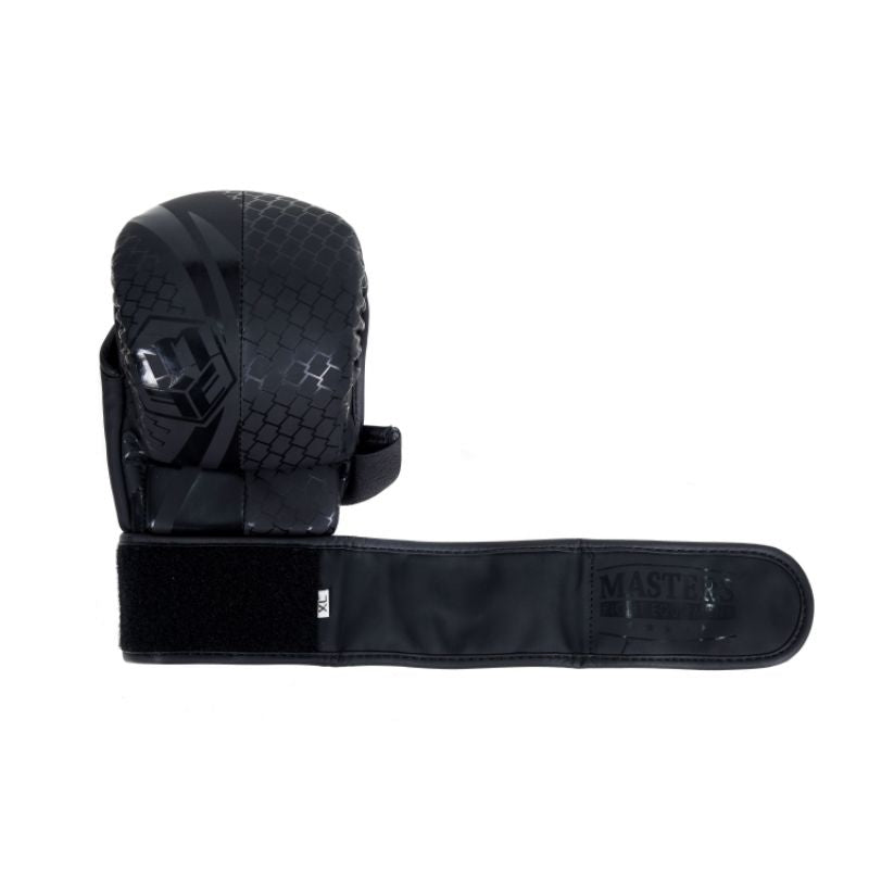 MMA Gloves Masters Gfs-Matt-Black 011202-01M Accessories/Gloves Your Sports Performance