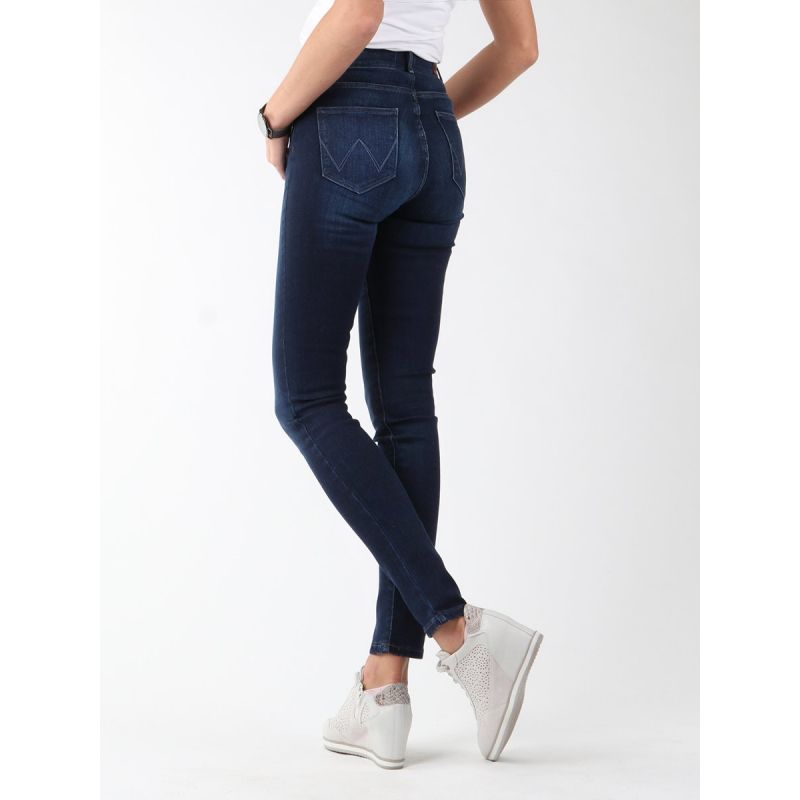 Wrangler High Rise Skinny Subtle Blue jeans W27HX786N Clothing/Lifestyle/Trousers, shorts/Wrangler Your Sports Performance