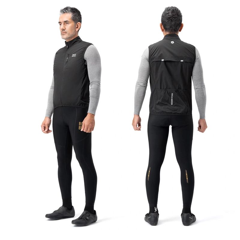 Rockbros MJ012 thermal vest size M - black Rockbros