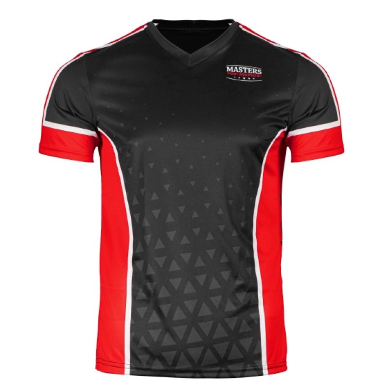 V-neck point-fighting shirt MASTERS "COMBAT" (WAKO APPROVED) MASTERS FIGHT EQUIPMENT