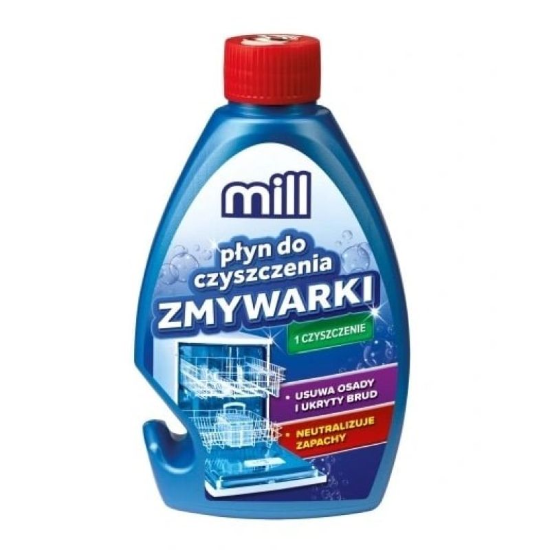 MILL 3-in-1 Dishwasher Cleaner 250 ml Chemia/Preparaty do mycia i nabłyszczania powierzchni Your Sports Performance