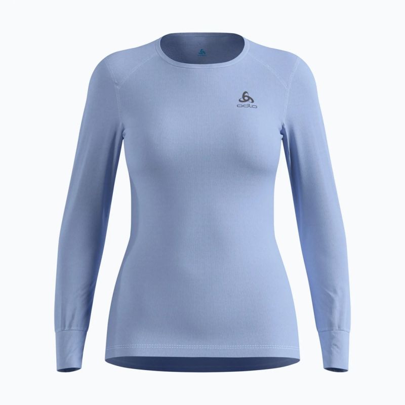 Odlo BL TOP crew neck s/s ACTIVE WARM long sleeve thermal underwear size S Blue Odzież militarna/Bielizna termoaktywna Your Sports Performance
