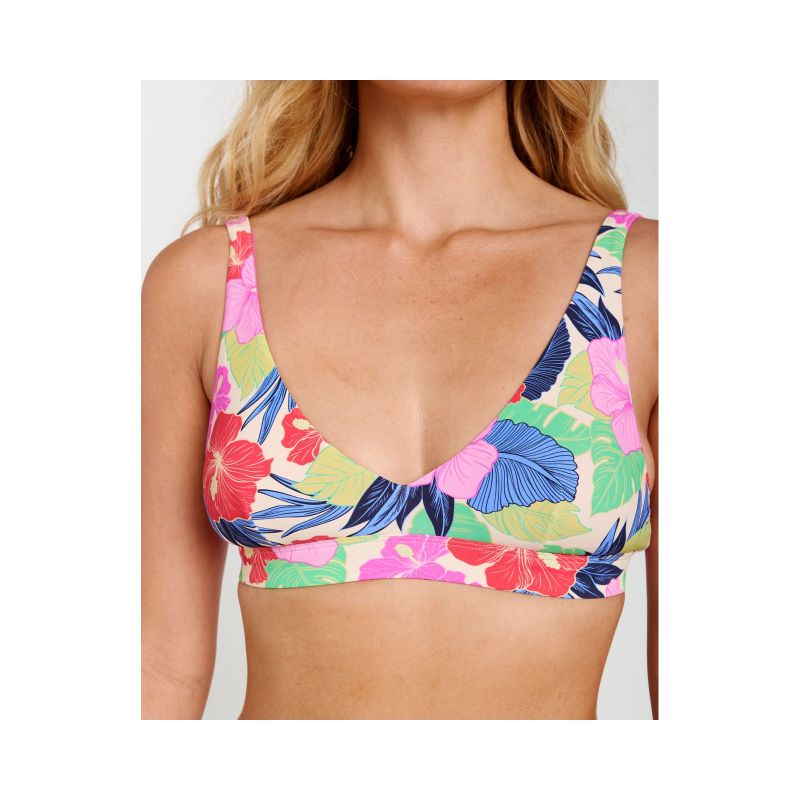 RIP CURL Women's Party Wave Halter Bra Multicolor