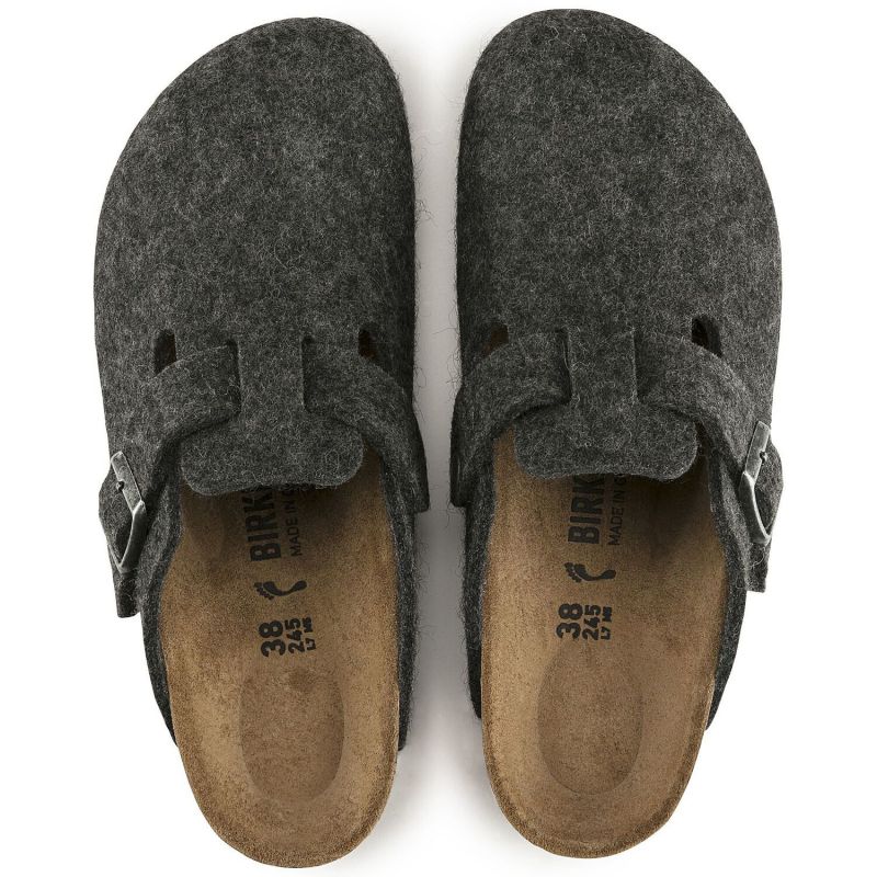 Birkenstock Boston FE Anthrazit 160371 flip-flops Footwear/Lifestyle/Birkenstock/Klapki/chodaki Birkenstock