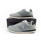 US Polo Assn sports shoes sneakers men's fashionable comfortable gray Your Sports Performance