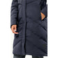 Jack Wolfskin MARIENPLATZ COAT W night blue Down Insulated women's winter jacket navy blue (1206971_1010) In preparation Your Sports Performance