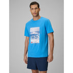 Men's regular printed T-shirt 4F 4F 4FWSS26TTSHM2783-33S 4f