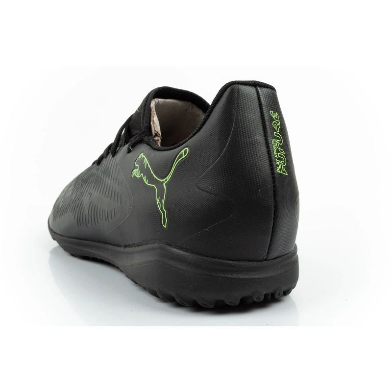 Puma men's sports shoes Future 8 Play TT turf football shoes black green Puma
