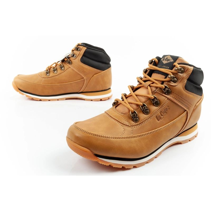 Lee Cooper men's winter hiking boots, insulated, ankle-high, brown In preparation Your Sports Performance