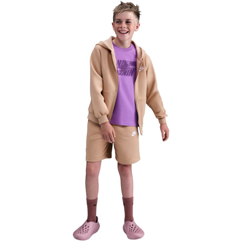 Nike Sportswear Club Fleece Beige Kids' Sweatshirt FD3004 200 To be categorized Your Sports Performance