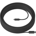 LOGITECH STRONG USB CABLE 10M/USB A TO USB C Kable i adaptery/Kable USB Your Sports Performance