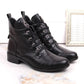 Insulated flat-heeled ankle boots Jezzi W JEZ412A, black Footwear/Outdoor/Jezzi Your Sports Performance