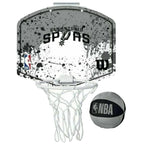 Basketball backboard Wilson NBA Team San Antonio Spurs Mini Hoop WTBA1302SAN Accessories/Sports facilities equipment Your Sports Performance