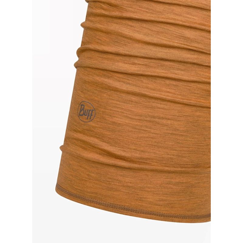 BUFF MERINO LIGHTWEIGHT SOLID MUSTARD-MUSTARD bandana -ONESIZ-Standard Odzież militarna/Chusty, arafatki, kominy Your Sports Performance