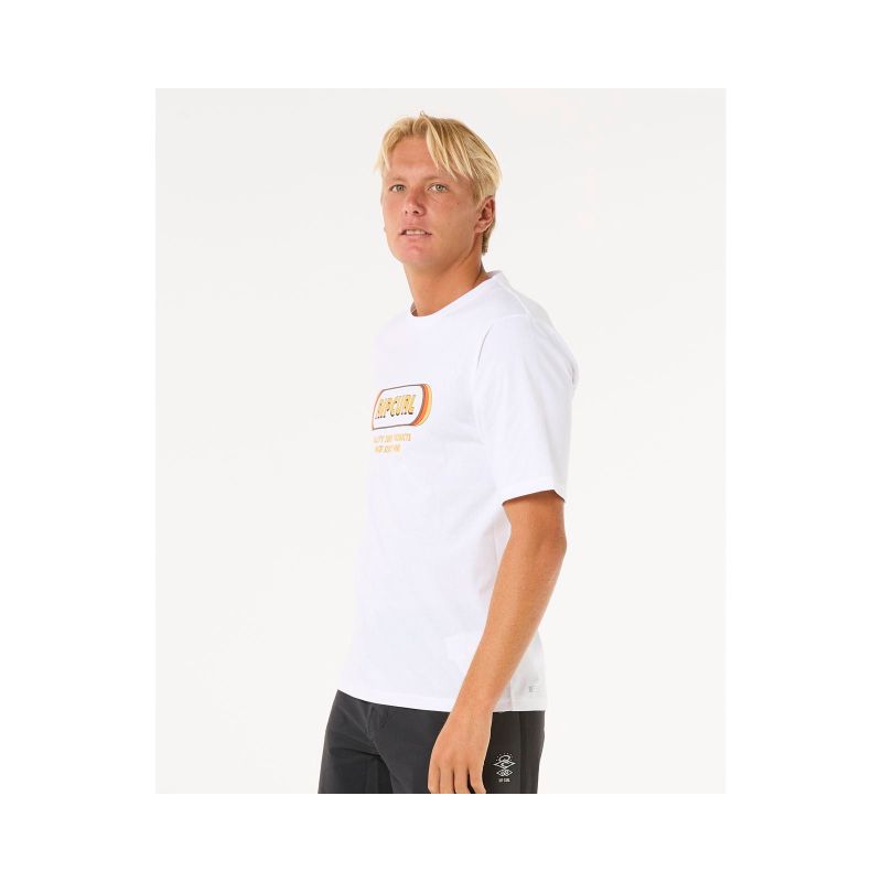 RIP CURL Icons Of Surf UPF S/S Lycra white