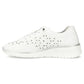 Women's leather openwork shoes, white Filippo DP6714 Filippo