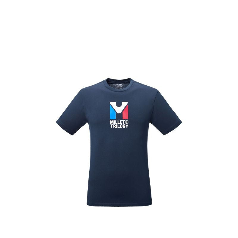 MILLET Chamonix Tri Ts Ss M Navy Blue Men's T-shirt
