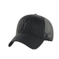 47 Brand MLB New York Yankees Branson Cap B-BRANS17CTP-BKJ Clothing/Multisport Your Sports Performance