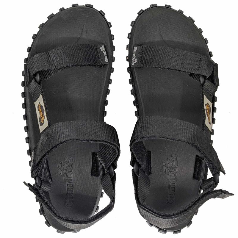 Sandals Gumbies Scrambler Sandal G-SC-UNI-BLACK Footwear/Outdoor/Gumbies Your Sports Performance