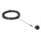 Hula Hop HMS HHW01 with weight and protrusions black + BR163 red belt included In preparation Your Sports Performance